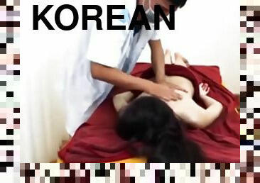 orgasm, massage, fingerknull, fötter, kyssar, söt, koreansk