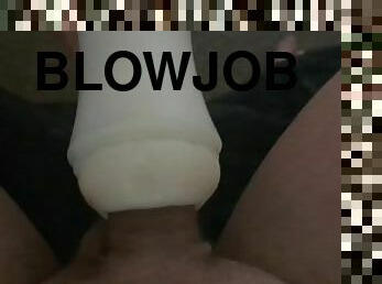 Epic POV Fleshlight blowjob