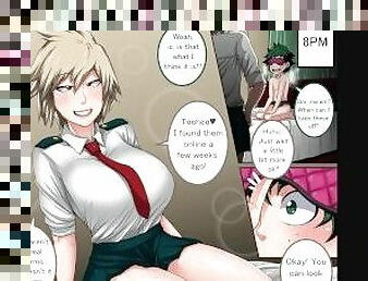 Mitsuki Bakugou and Deku have a Sex Marathon ? MHA BNHA Comic