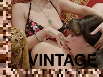 cul, gros-nichons, chatte-pussy, lesbienne, milf, vintage, compilation, rétro, fou