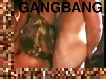 vintage, klasyczne, gangbang