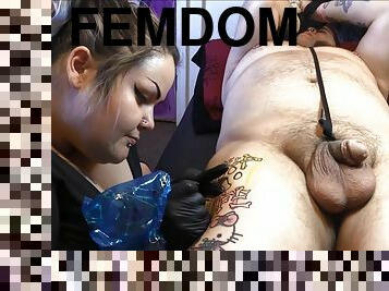 Kinky Forced FemDom Tattoo - Hard Sex