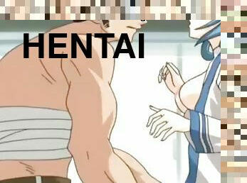 enfermera, hardcore, cachonda, hentai