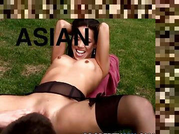 PropertySex - Sexy Asian Real Estate Agent Tricked into Making Sex Video - Asa akira