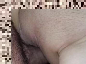 Fucking my girlfriend and cum inside her pussy