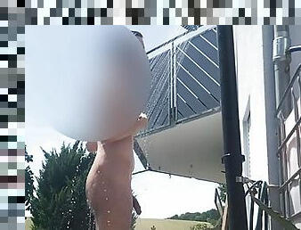 baignade, poilue, masturbation, en-plein-air, public, maigre, amateur, ados, gay, branlette