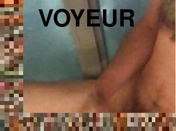 public, amateur, ejaculation-sur-le-corps, énorme-bite, cam, voyeur, ejaculation, solo, hôtel, bite