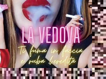 La vedova ti fuma in faccia e ruba l'eredità (ITA) 