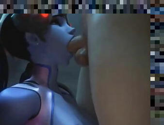 Widow face fucked