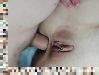 Loud moans. I love when I get fucked in the anus