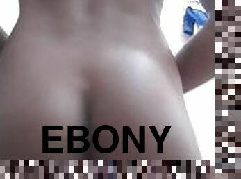 Slim Thick Ebony Twerking Naked  thepaeinthebreads