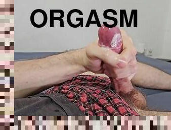 Hot Guy Masturbates With A Lot Of Precum