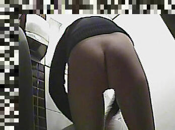 pisser, maigre, amateur, cam, voyeur, blonde, toilette, réalité