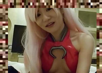 Cosplay, handjob