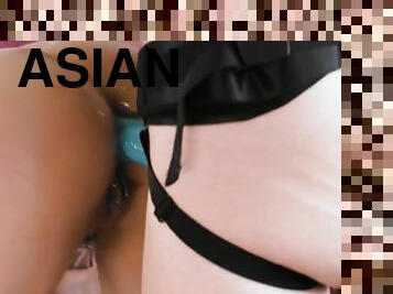 asia, berambut, diikatkan-pada-tubuh, anal, lesbian-lesbian, pacar-perempuan, fetish-benda-yang-dapat-meningkatkan-gairah-sex