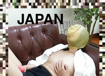 Japanese Secretary Rubber Breathplay