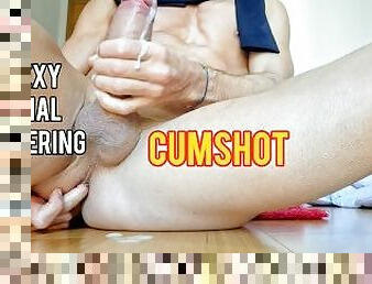 gigantisk, masturbation, orgasm, amatör, anal, cumshot, fingerknull, sprut, kuk