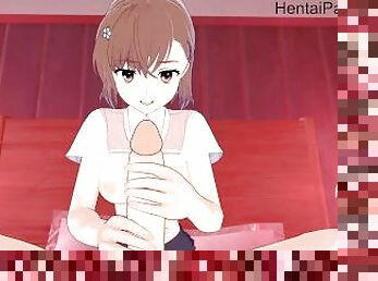 Misaka Mikoto get Creampied Railgun hentai uncensored