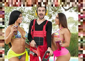 Duos Mio Video With Jordi El Nino Polla, Sara Retali, Sara Diamante - Brazzers