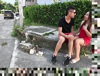 pareja colombiana hace su primer video casero