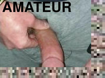 mastubasi, amatir, cumshot-keluarnya-sperma, penis-besar, mainan, sperma, seorang-diri, penis