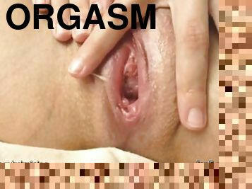 masturbacja, orgazm, cipka, solo