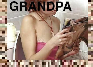 pappa, mormor, bröstvårtor, orgasm, amatör, gamling, milf, hardcore, vintage, smutsig