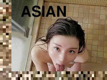 asia, mandi, amatir, sayang, blowjob-seks-dengan-mengisap-penis, cumshot-keluarnya-sperma, remaja, jepang, creampie-ejakulasi-di-dalam-vagina-atau-anus-dan-keluarnya-tetesan-sperma, sudut-pandang