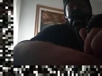 Gas Mask Smoking Fetish Latex