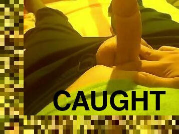 get caught masturbating