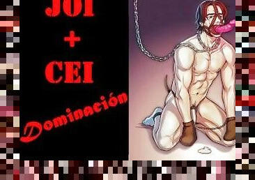 masturbation, gay, branlette, bdsm, esclave, secousses, ejaculation, fétiche, domination