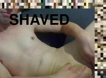 Freshly Shaved Asshole, Prepped and Ready To Eat