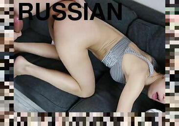 Sexy Russian teen unforgettable sex video