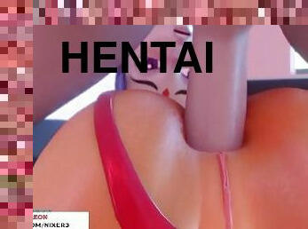 lesbienne, ejaculation-interne, hentai