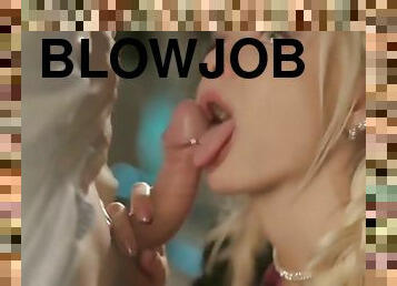 Erotic yet artistic blowjob