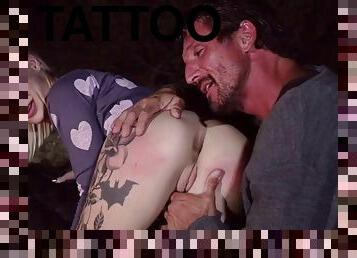 babe, hardcore, kurba-slut, tattoo