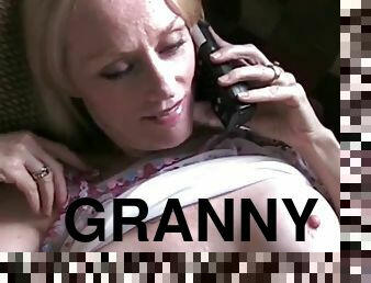 Sweet fuck with talkative granny amateur