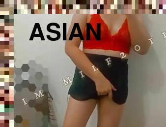 asiatisk, amatör, milf, mamma, knubbig, smutsig, naturlig, perfekt, fetisch, filipinsk