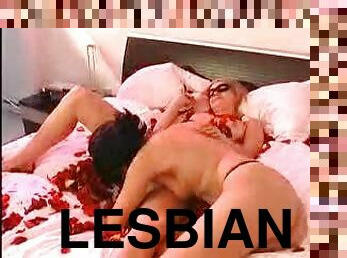 Slow and sensual sex with lovely lesbians