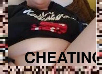 Cheating BBW milf fisted before husband comes home