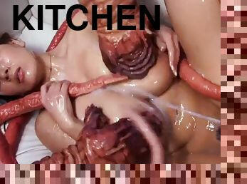 Kitchen sex monster part three