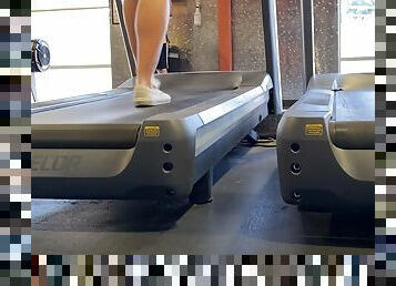 spy cam gym big ass treadmill