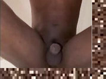 masturbación, amateur, anal, negra-ebony, adolescente, juguete, masaje, negra, universidad, consolador