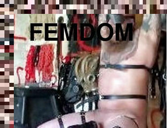 orgasm, gay, bdsm, slav, sprut, maskiner, gagging, bondage, mjölk, femdom