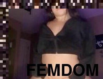 Hottest Fat Ass Lightskin Trans Girl Femdom Gets Super Horny In Step Brothers Bedroom