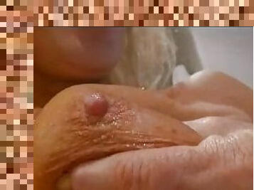 payudara-besar, mastubasi, orgasme, muncrat, amatir, cumshot-keluarnya-sperma, jenis-pornografi-milf, ibu, sperma, berambut-pirang