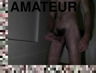 masturbation, orgasme, amateur, ejaculation-sur-le-corps, énorme-bite, maison, branlette, ejaculation, musclé, bite