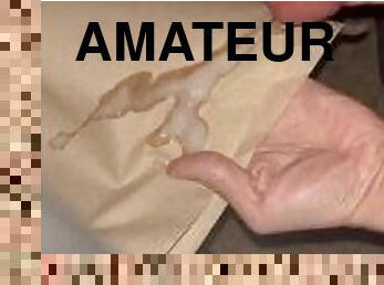 masturbation, amatör, avrunkning, juckande, sperma, ensam