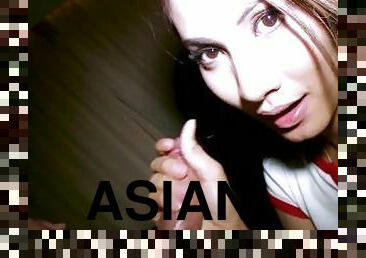 asien, transsexueller, anal-sex, blasen, junge, ladyboy, gesichtspunkt, thai, nette, schön