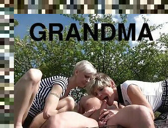 Belinda Bee &amp; Irenka S - Crazy Grandma Finding A Toyboy
